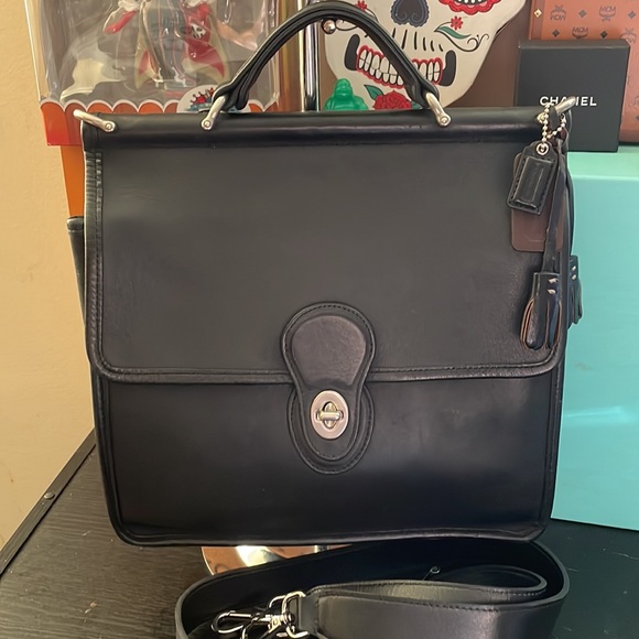 Vintage coach Willis bag (with detachable crossbody strap) - Picture 4 of 15